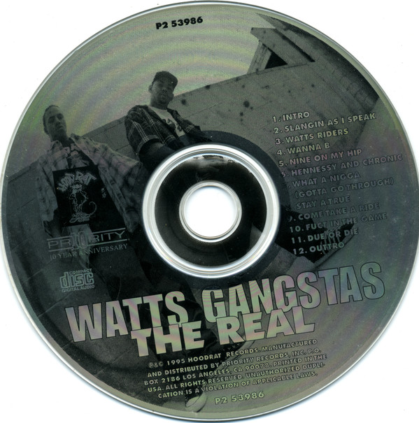 Watts Gangstas (Hoodrat Records, II Tight LLC, Priority Records